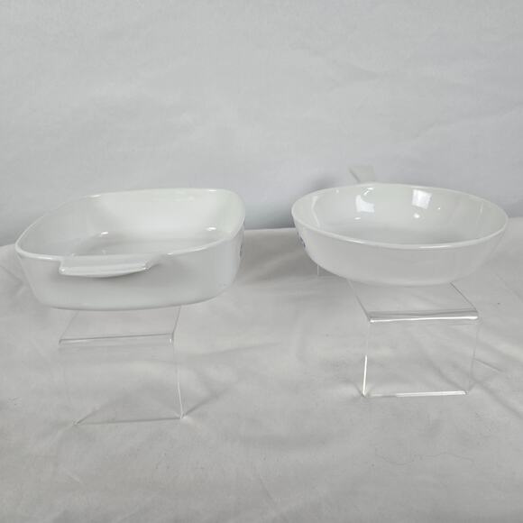 Corning Ware Blue Cornflower 6.5" Pan w/ Handle P-83-B & 1 L Baking Dish - Picture 12 of 16